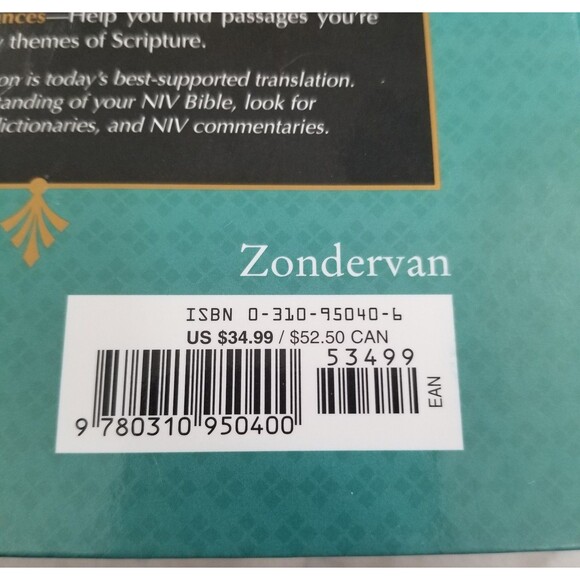 Parallel bible New International and King James version hardcover book Zondervan - Picture 11 of 11